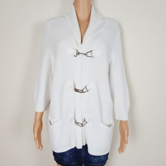 Lauren Ralph Lauren 3/4 sleeve kit sweater - Picture 9 of 9